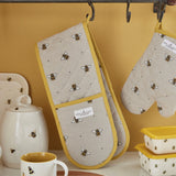 Bumble Bees Double Oven Glove