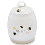 Bumble Bees Ceramic Tea Canister