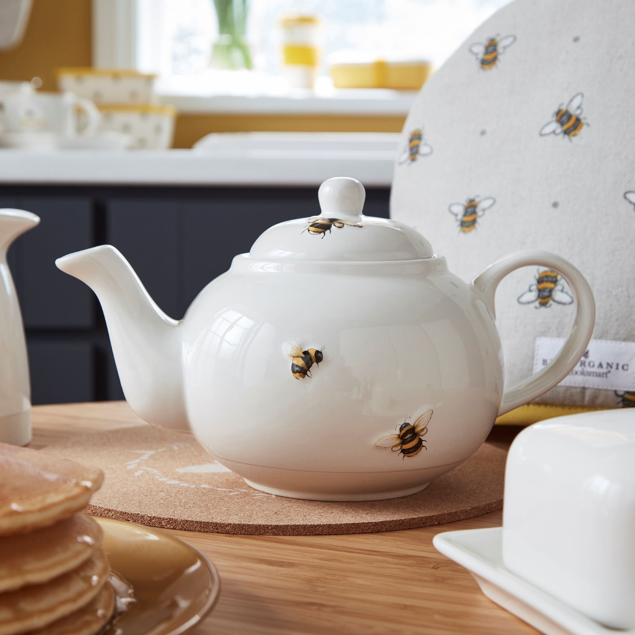 Bumble Bees Tea Pot - Bumble Bees Tea Pot Sterling Home 1