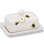 Bumble Bees Butter Dish - Bumble Bees Butter Dish Sterling Home 2