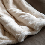 Fluffy White Christmas Tree Throw - GD Fluffy Xmas Tree White Throw Sterling Home 3