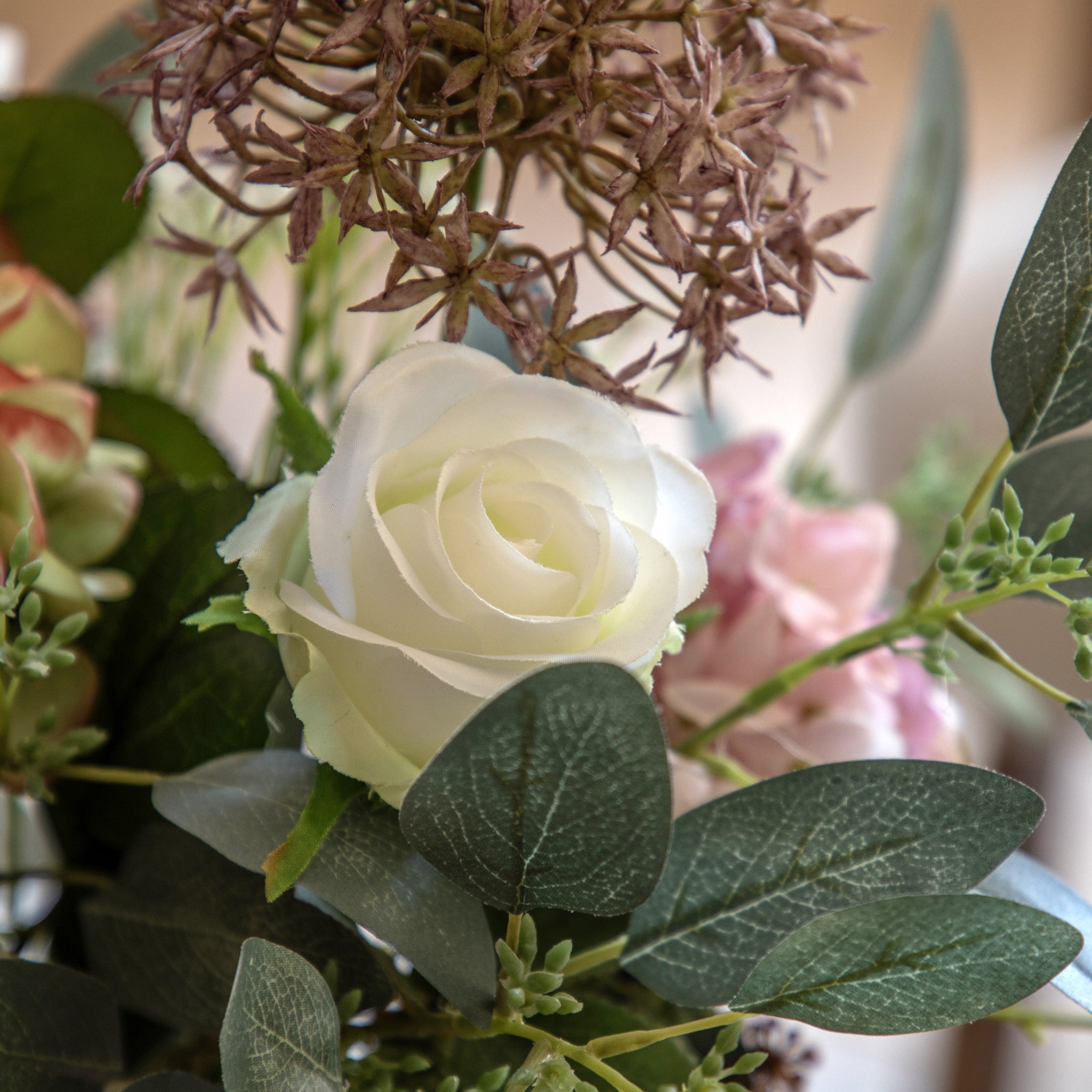 Hydrangea Ceramic Arrangement - Hydrangea Ceramic Arrangement Sterling Home 2