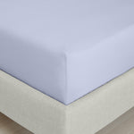 200TC Percale Lavender King Fitted Sheet Sterling Home 2