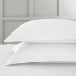 Bianca Sateen White Pillowcase Pair - 400TC Sateen White Ox Pillowcase Pair Sterling Home 2