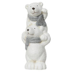 Large Terracotta Polar Bears - L 2 Polar Bears Terracotta 17.5CM Accessories Sterling Home 2