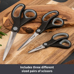 Prestige Scissors Set 3pce Sterling Home 3