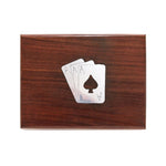 Churchill Games Sheesham Wood Playing Card Box Sterling Home 2