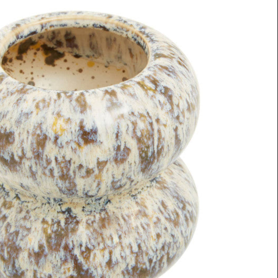 Shai Small Speckled Beige Vase - Shai Small Speckled Beige Vase Sterling Home 2