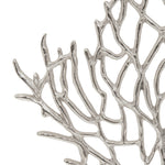 Prato Small Silver Nickel Finish Coral Sculpture Sterling Home 2