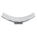 Akola Silver Textured Decorative Dish Sterling Home 1