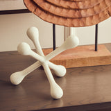 Prato Ivory Finish Jack Sculpture