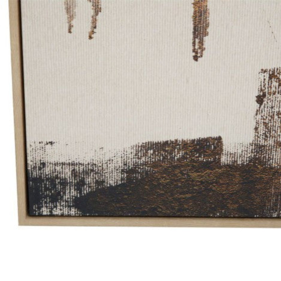 Astratto Abstract Gold Foil Wall Art - Astratto Abstract Gold Foil Wall Art Sterling Home 2