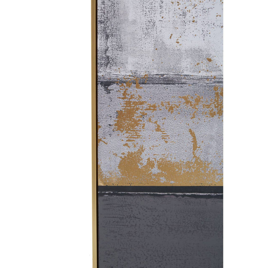 Astratto Grey and Gold Foil Wall Art - SALE Astratto Grey and Gold Foil Wall Art Sterling Home 2