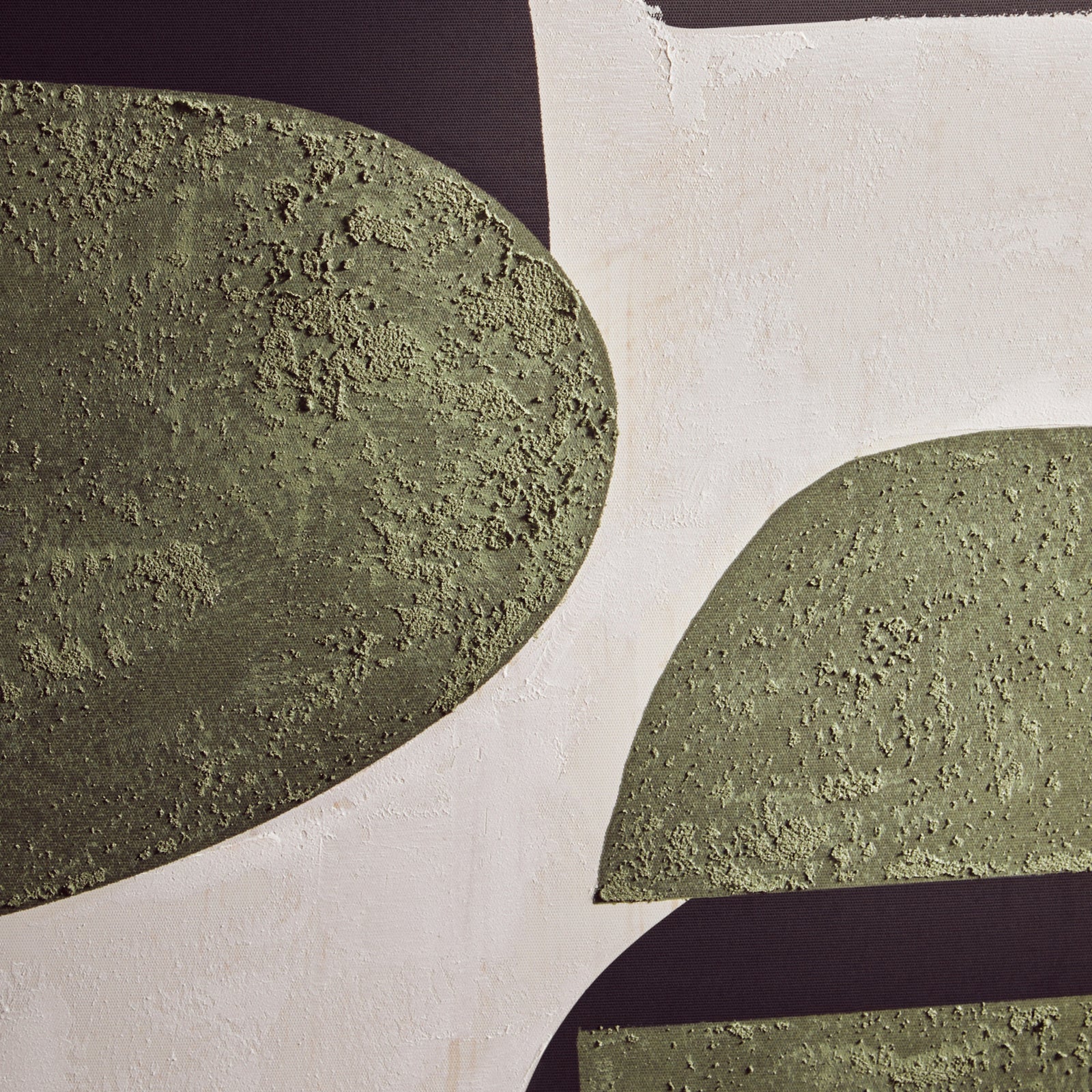 Astratto Green Abstract Canvas Sterling Home 2