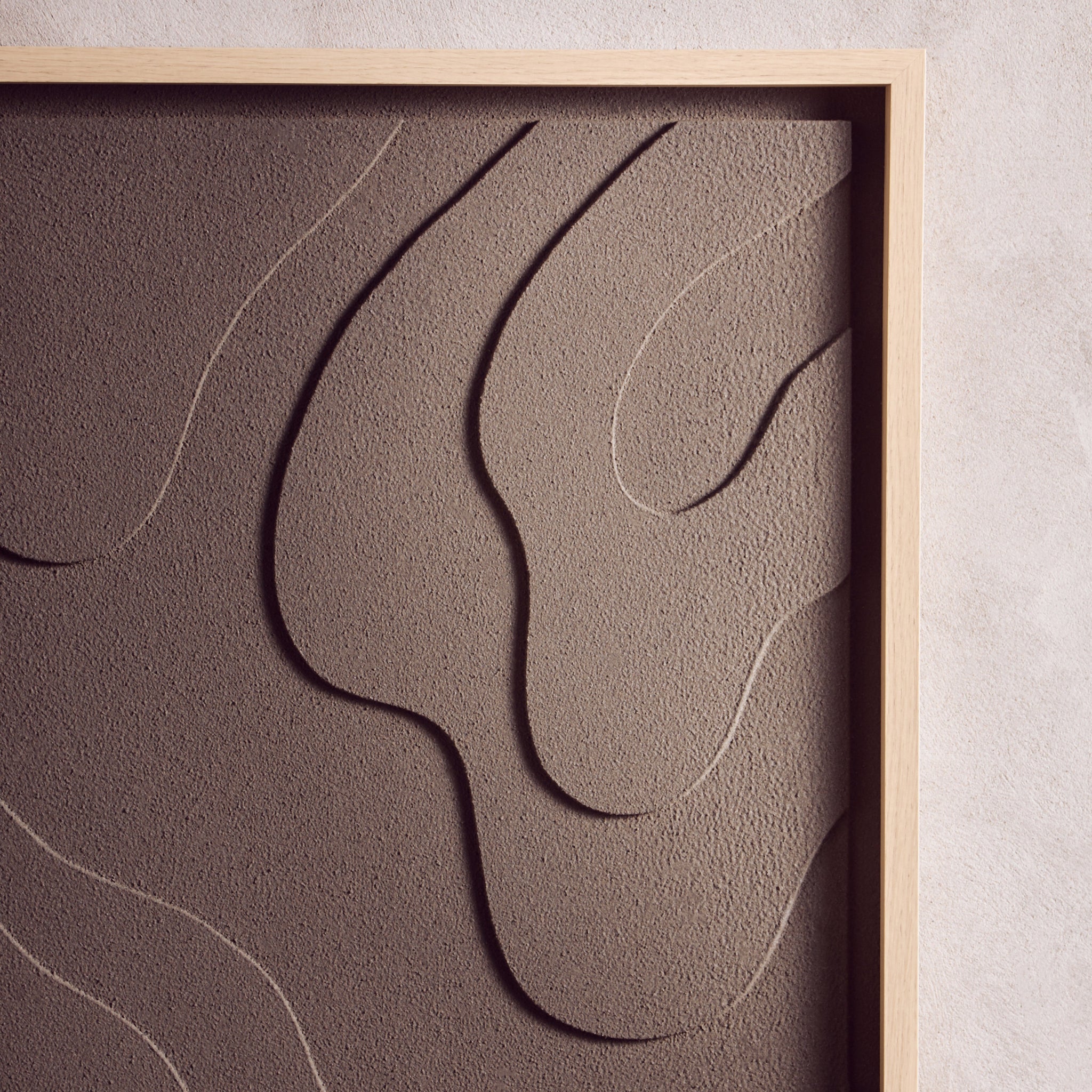 Astratto 3D Green Canvas Sterling Home 3