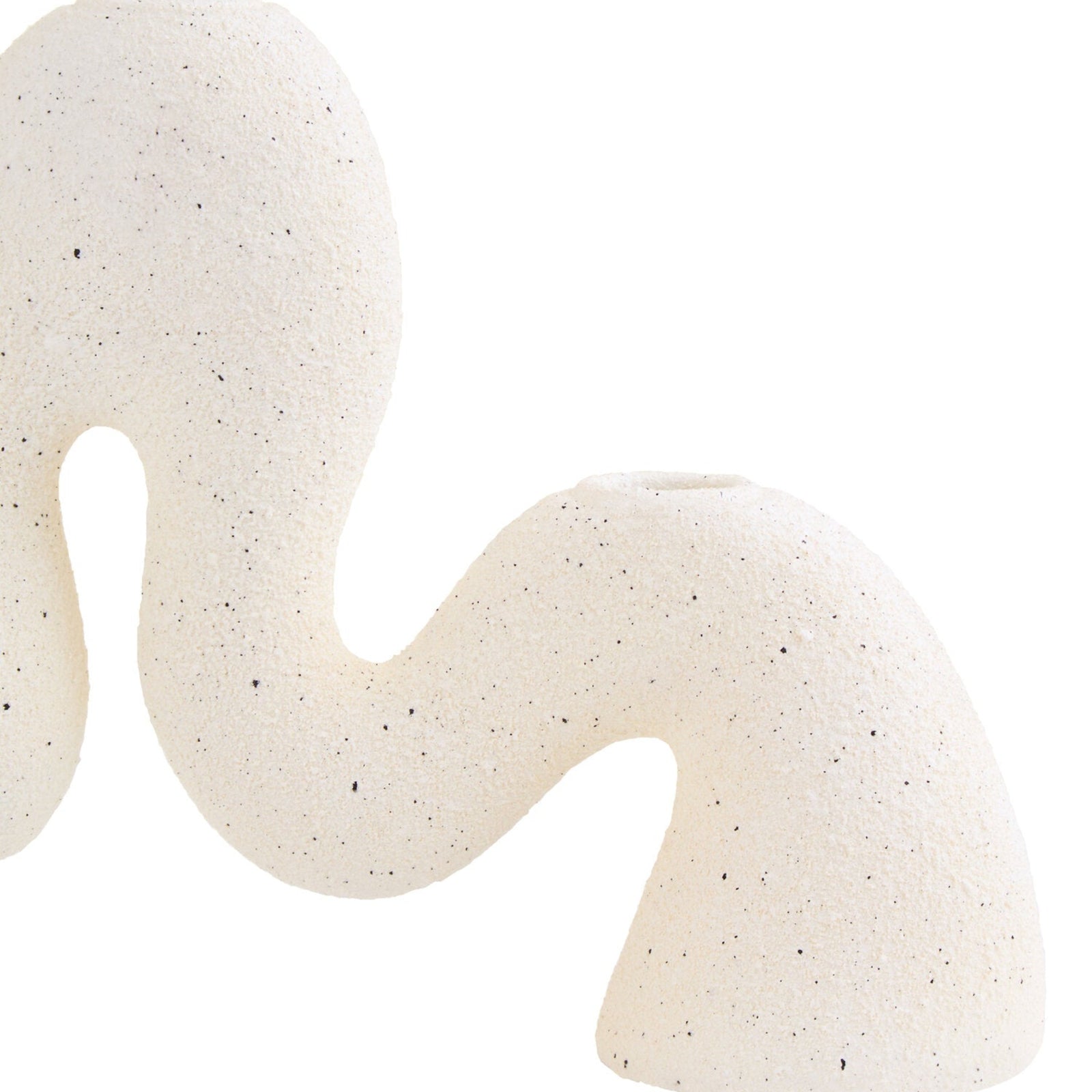 Broc Cream Organic Candle Holder - Broc Cream Organic Candle Holder Sterling Home 2
