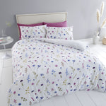 Catherine Lansfield Countryside Floral Duvet Set Pink And Blue Sterling Home 3