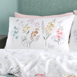Catherine Lansfield Emilia Floral Duvet Set White Sterling Home 4