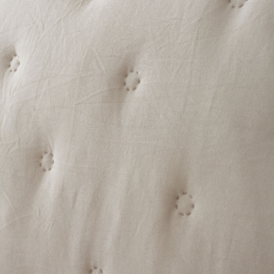 Catherine Lansfield Cozy Nori Sherpa Cream Bedspread