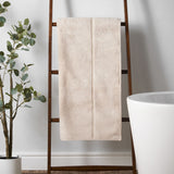 Bianca Satin Stitch Towel Natural