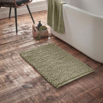 Bianca Aspen Bobble Bath Mat Green - Aspen Bobble Bath Mat Sage Sterling Home 1