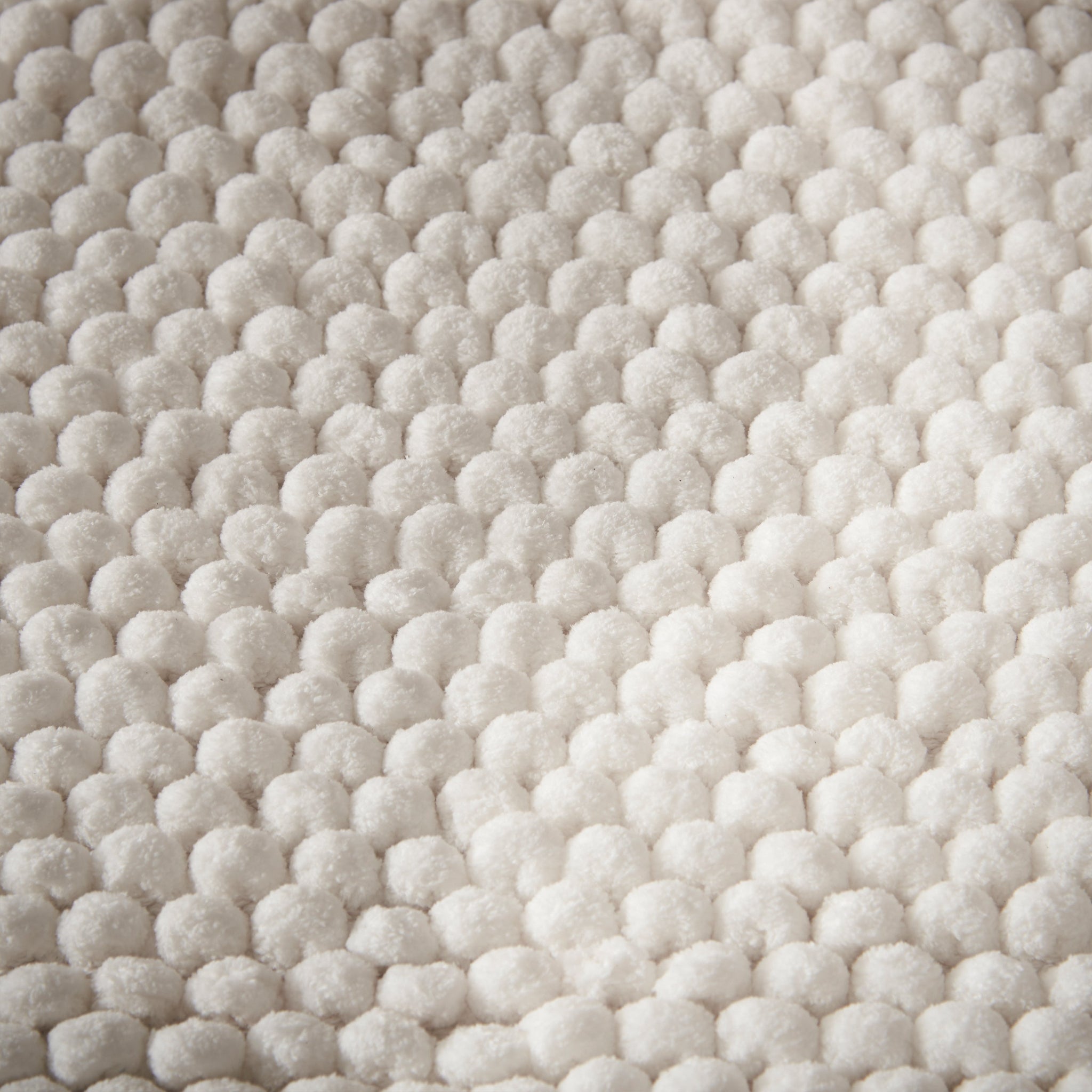 Bianca Aspen Bobble Bath Mat White - Aspen Bobble Bath Mat White Sterling Home 2