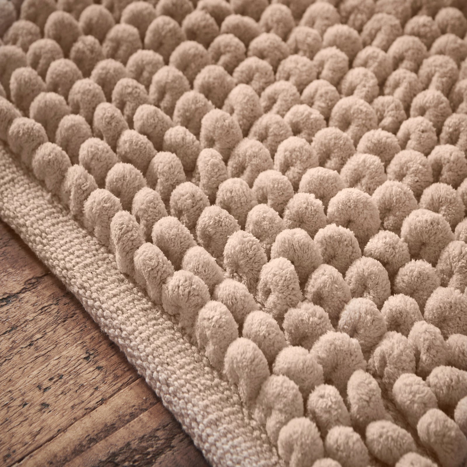 Bianca Aspen Bobble Bath Runner Cream - Aspen Bobble Bath Runner Natural Sterling Home 2