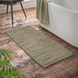 Bianca Aspen Bobble Bath Runner Green