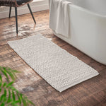 Bianca Aspen Bobble Bath Runner White - Aspen Bobble Bath Runner Black