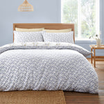 Bianca Eloise Floral Blue Duvet Set - Eloise Floral Blue Duvet Set Double Sterling Home 2