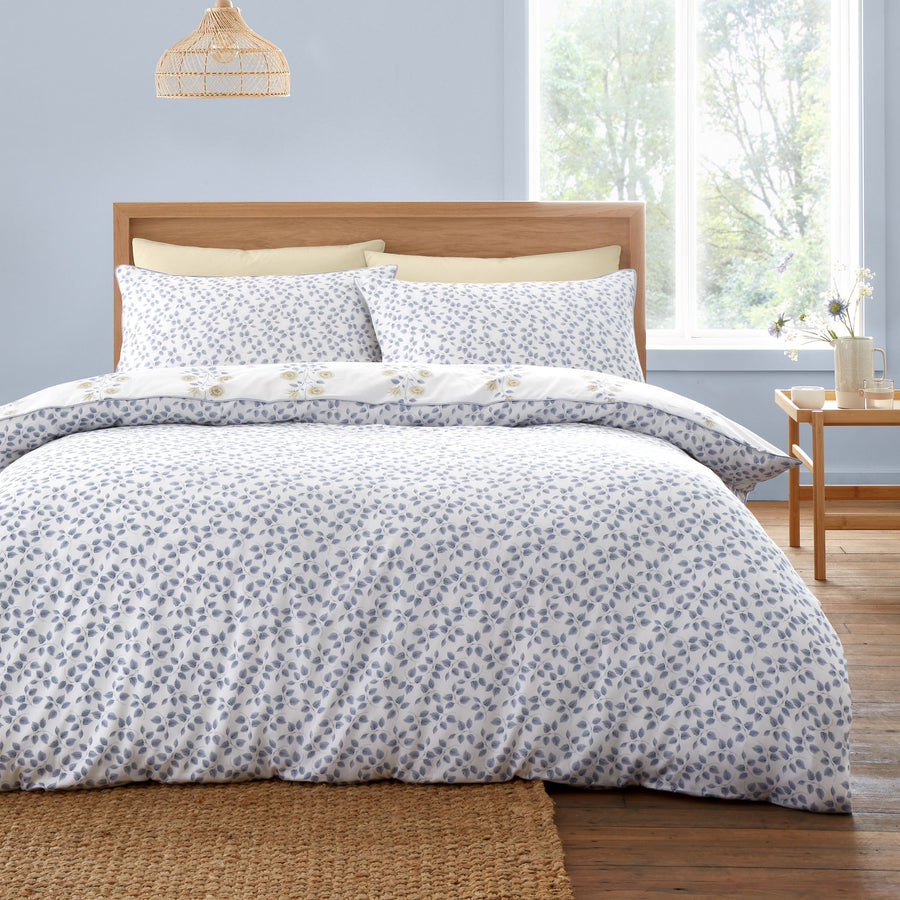 Bianca Eloise Floral Blue Duvet Set - Eloise Floral Blue Duvet Set King Sterling Home 2