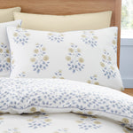 Bianca Eloise Floral Blue Duvet Set - Eloise Floral Blue Duvet Set Double Sterling Home 4