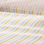 Catherine Lansfield Brighton Stripe Duvet Set Pastel Sterling Home 5
