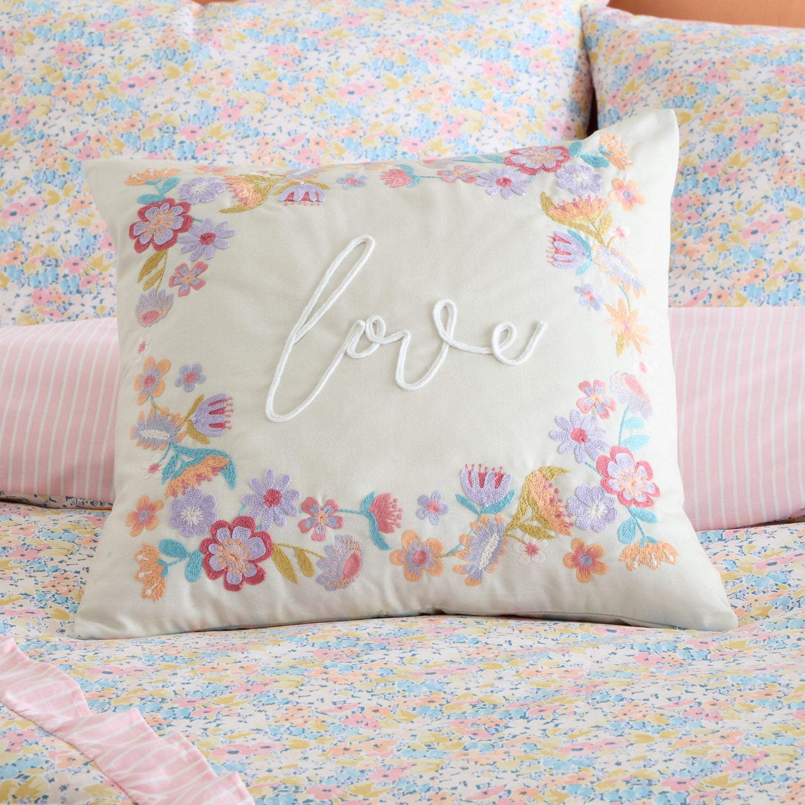 Catherine Lansfield Love Cushion - SALE Love Cushion Sterling Home 1