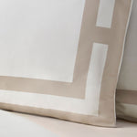 Catherine Lansfield So Soft Mono Panel Cream Duvet Set - So Soft Mono Panel Natural Duvet Set Super King Sterling Home 3