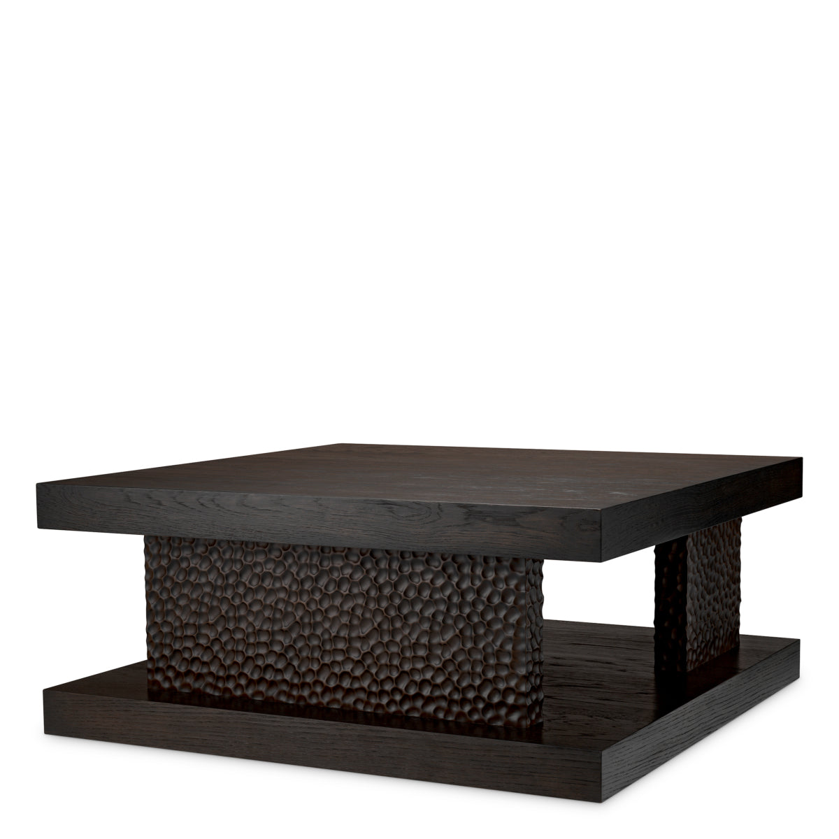 Eichholtz Bravon Coffee Table Ebony Oak Veneer - Coffee Table Ebony Oak Veneer Side Tables Sterling Home 5