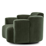 Eichholtz Marbella Swivel Armchair Torrin Green Velvet - Swivel Armchair Torrin Green Velvet Armchairs Sterling Home 5