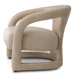 Eichholtz Voletta Accent Chair Valente Beige Faux Leather Renato Ecru - Accent Chair Valente Beige Faux Leather Renato Ecru Armchairs Sterling Home 5