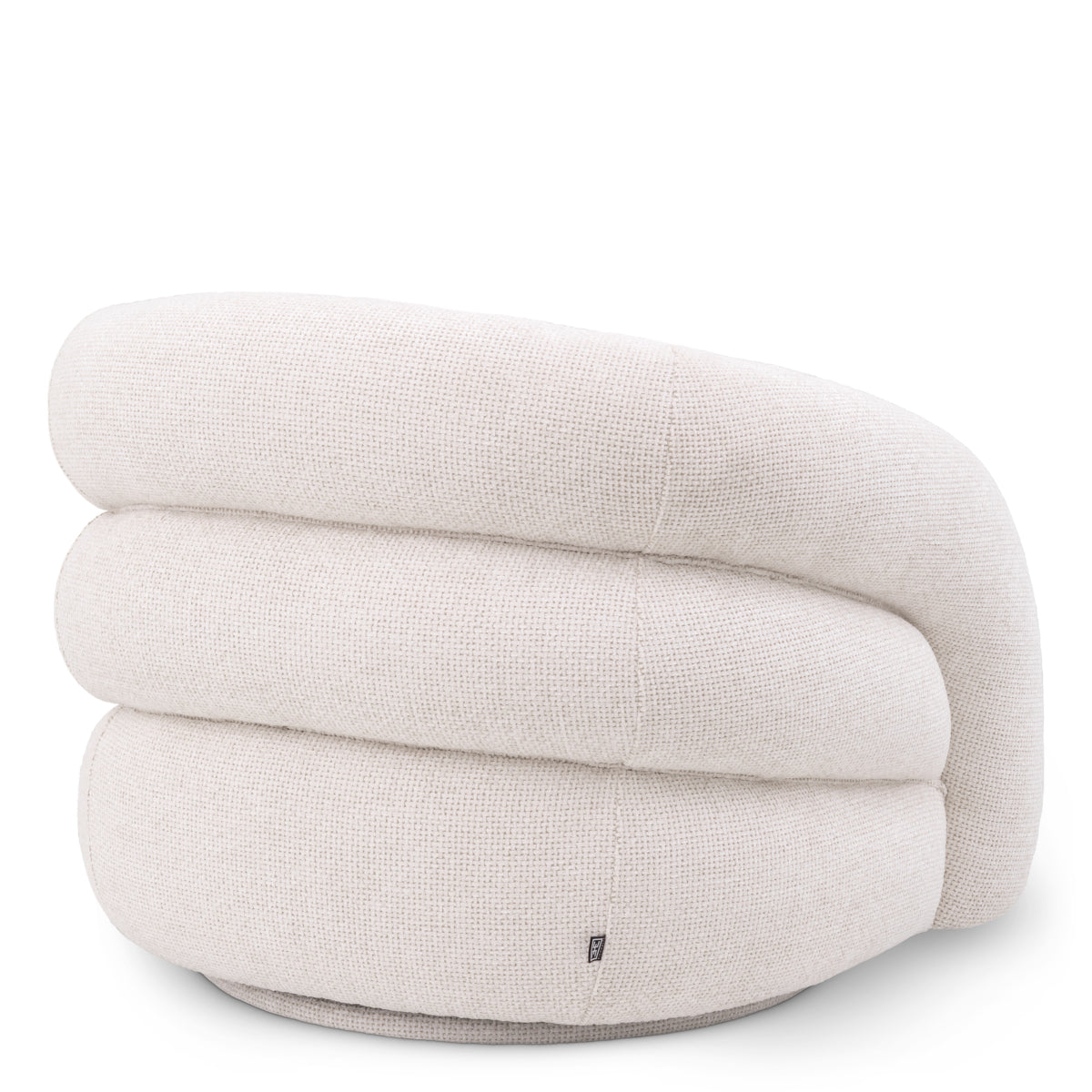 Eichholtz Novelle Swivel Chair Lyssa Off-White - Swivel Chair Lyssa Off-White Armchairs Sterling Home 5