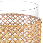 Eichholtz Zimmerman Small Hurricane Natural Rattan Vintage Brass Finish - Zimmerman S Hurricane Natural Rattan Vintage Brass Finish Accessories Sterling Home 5