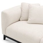 Eichholtz Corso 2 Seater Sofa Lyssa Off-White Black Finish Base - 2 Seater Sofa Lyssa Off-White 2 Seater Sofas Sterling Home 5