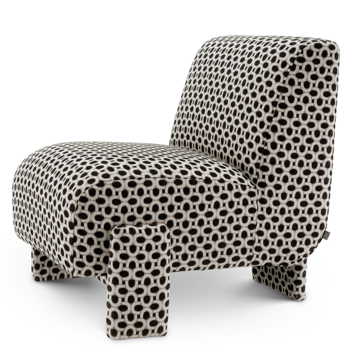 Eichholtz Rockdale Accent Chair Sunbeam Black - Accent Chair Sunbeam Black Armchairs Sterling Home 5