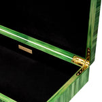 Eichholtz Harvard Box Straw Marquetry Green - Harvard Box Straw Marquetry Green Accessories Sterling Home 5
