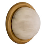 Eichholtz Vigo Wall Lamp Antique Brass And Alabaster - Wall Lamp Vigo Accessories Sterling Home 5