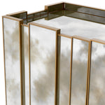 Eichholtz Nottingham Dresser Brushed Brass And Antique Mirror Glass - Dresser Brushed Brass Finish Antique Mirror Glass Storage Sterling Home 5