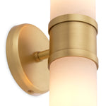 Eichholtz Claridges Double Wall Lamp Antique Brass And Alabaster - Wall Lamp Claridges Double Accessories Sterling Home 5