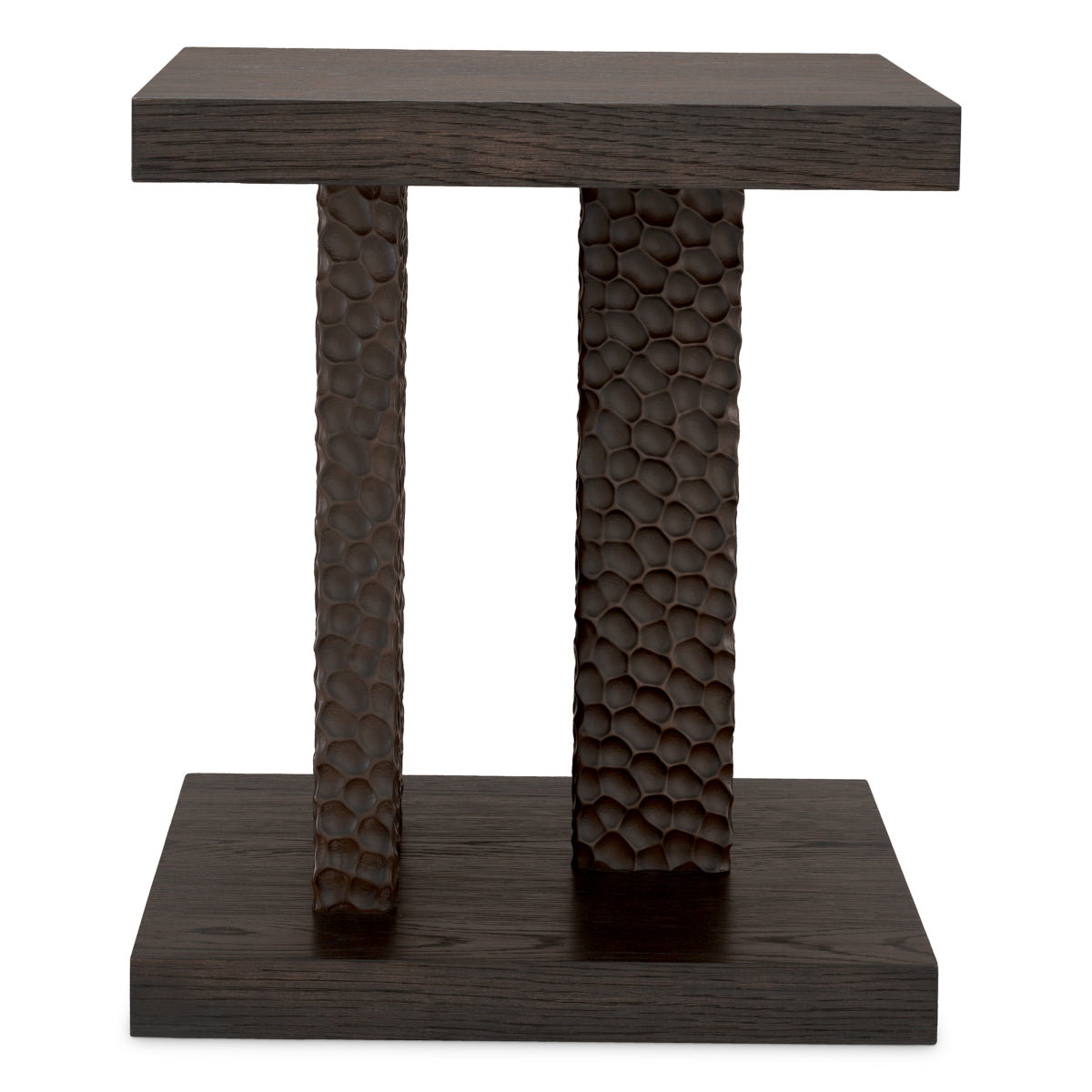Eichholtz Bravon Side Table Ebony Oak Veneer - Side Table Ebony Oak Veneer Side Tables Sterling Home 5