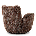 Eichholtz Merida Swivel Chair Boucle Sonata Red - Swivel Chair Boucle Sonata Red Armchairs Sterling Home 5