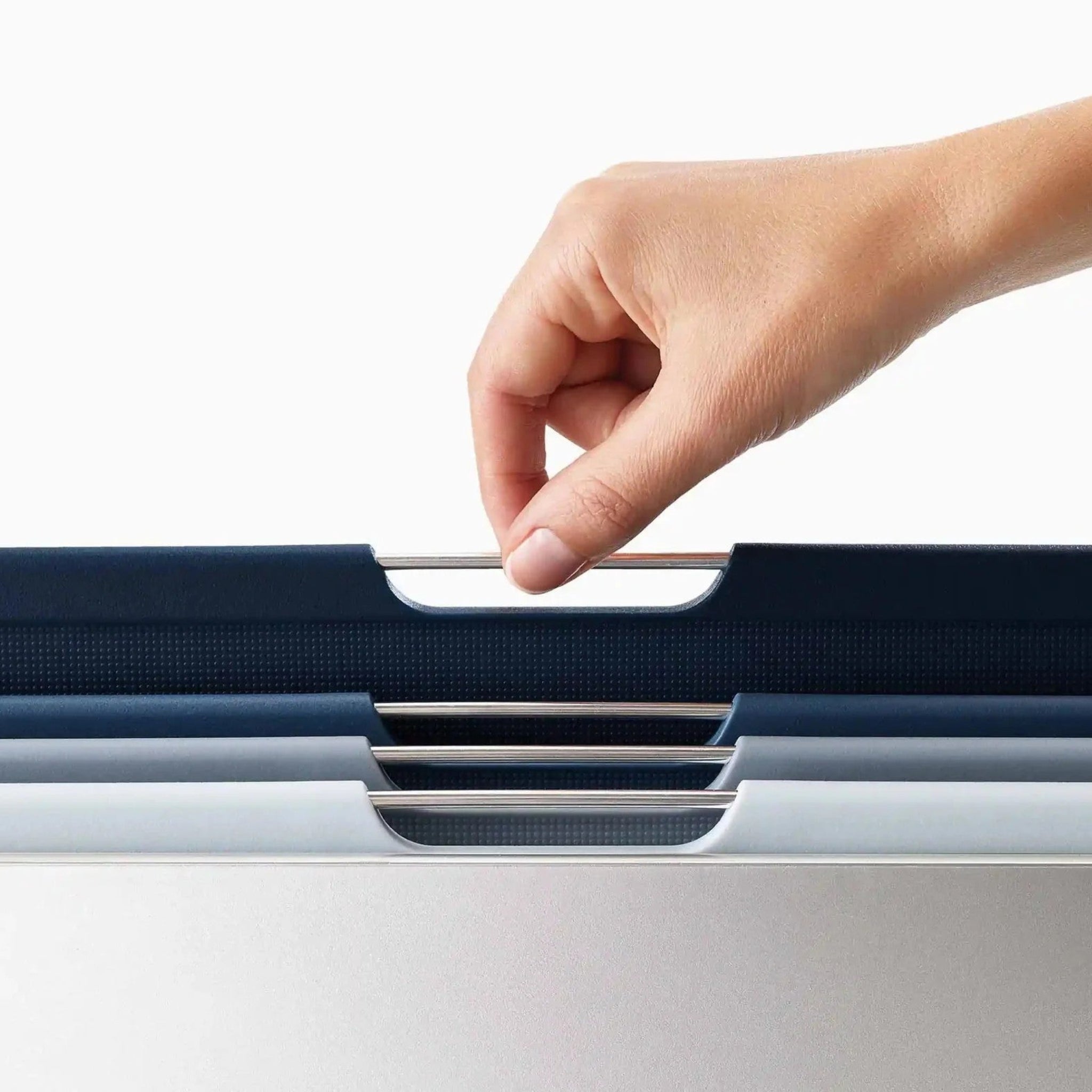 Joseph Joseph Set Of 4 Blue Chopping Board Set - Folio Large Chopping Board Set - Editions (Sky) Sterling Home 3