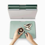 Joseph Joseph Green Folio Large Chopping Board Set - Folio Chopping Board Set Large Sage Sterling Home 2
